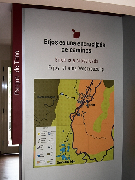 Museo Etnográfico de Erjos, Mapa en relieve
